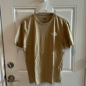 Adult Medium Khaki Northface t shirt